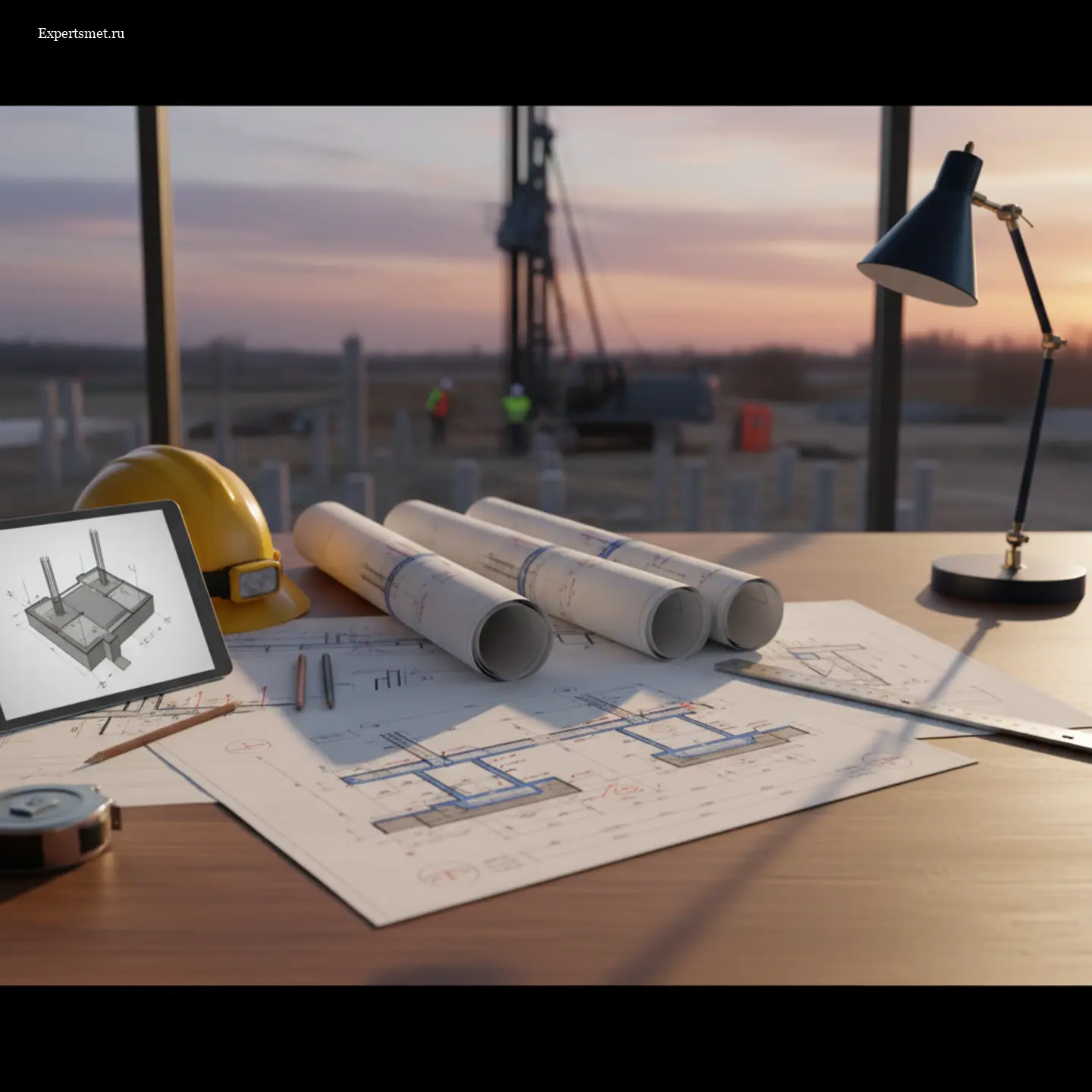 Разработка ППР на свайные работы и забивку свай