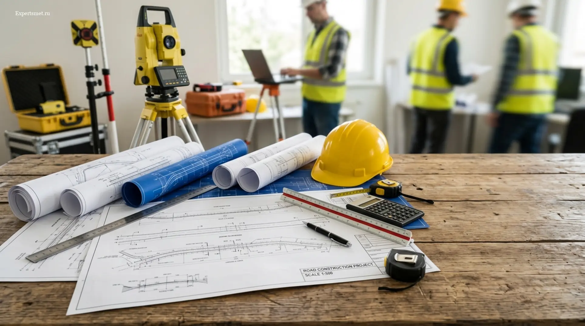 Геодезическая разбивка трассы и осей: правила и методы