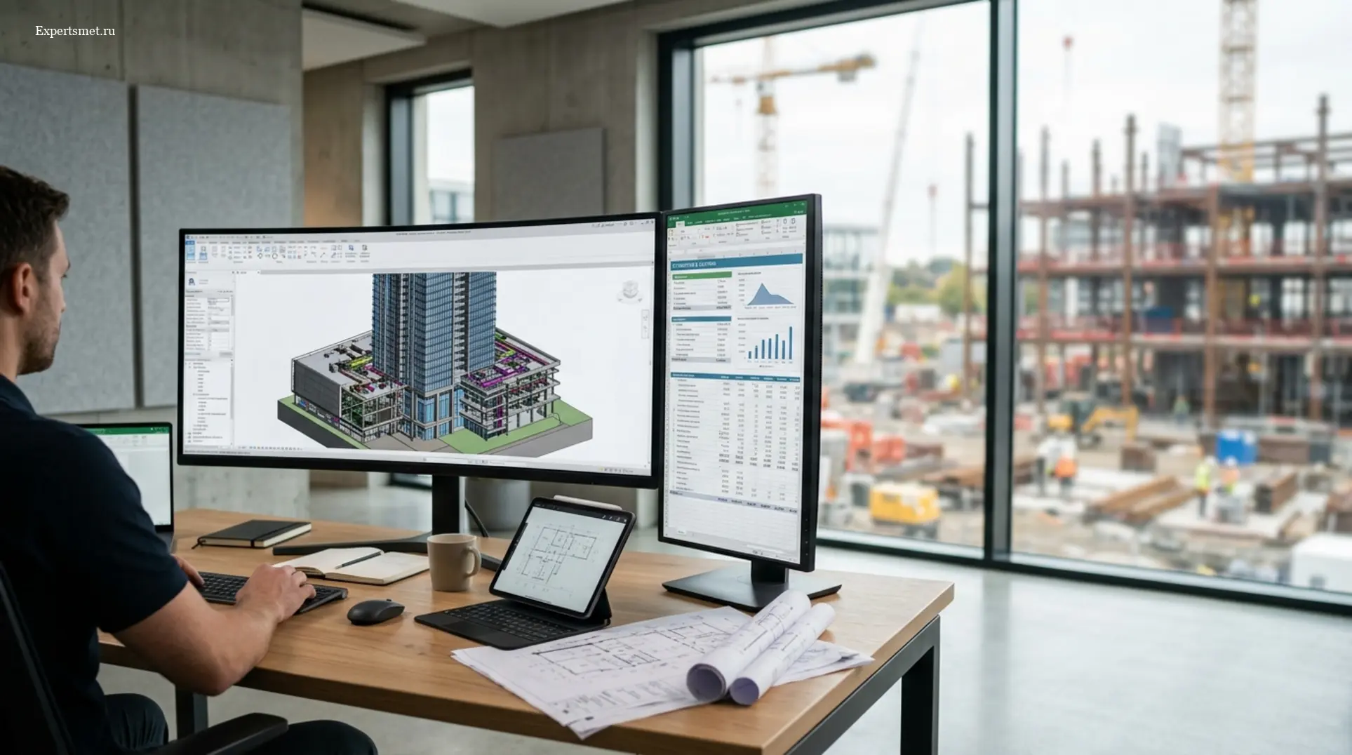 Как BIM-сметчик автоматизирует расчет стоимости стройки