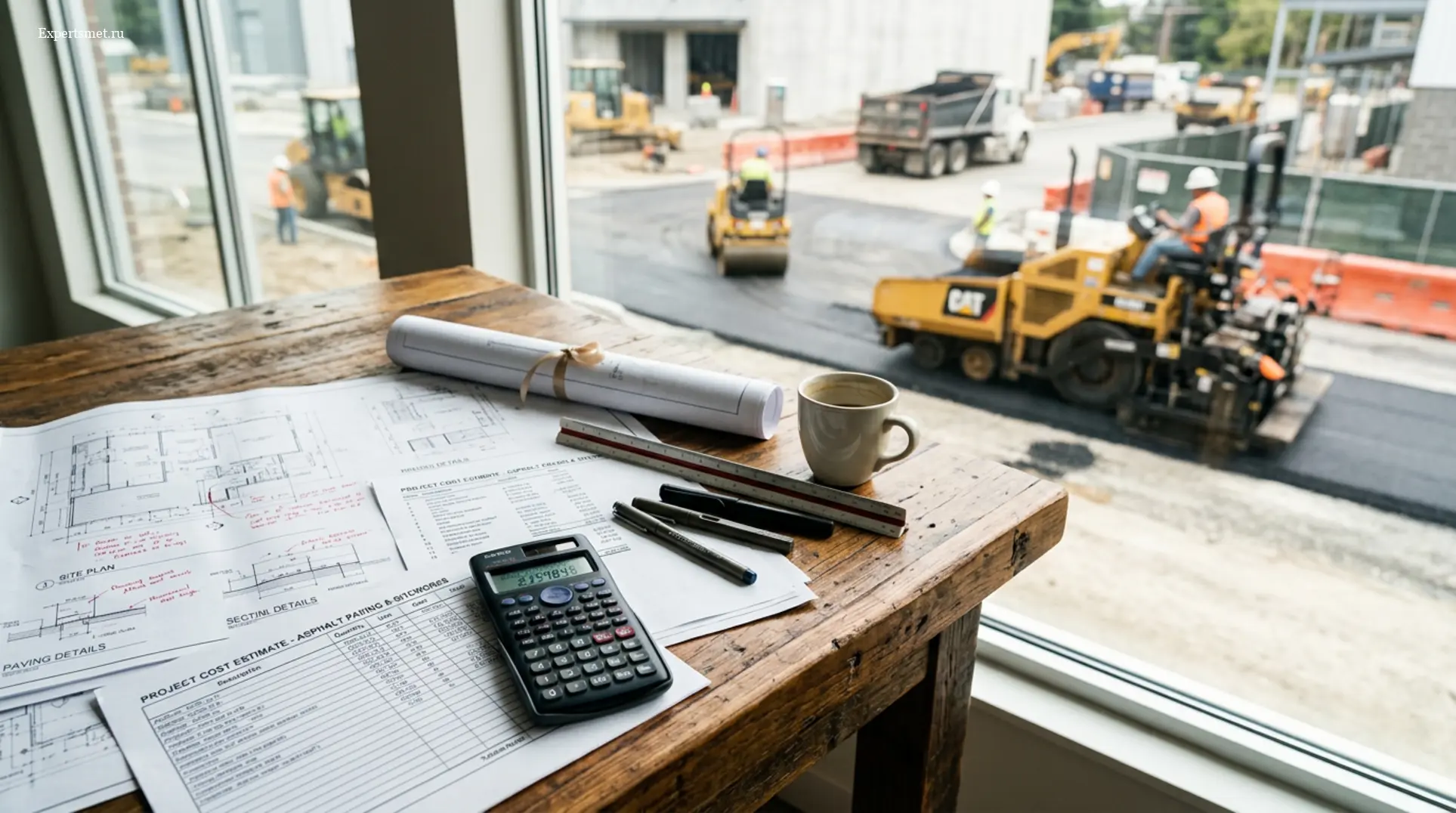 Расценки на устройство асфальтобетонного покрытия в смете