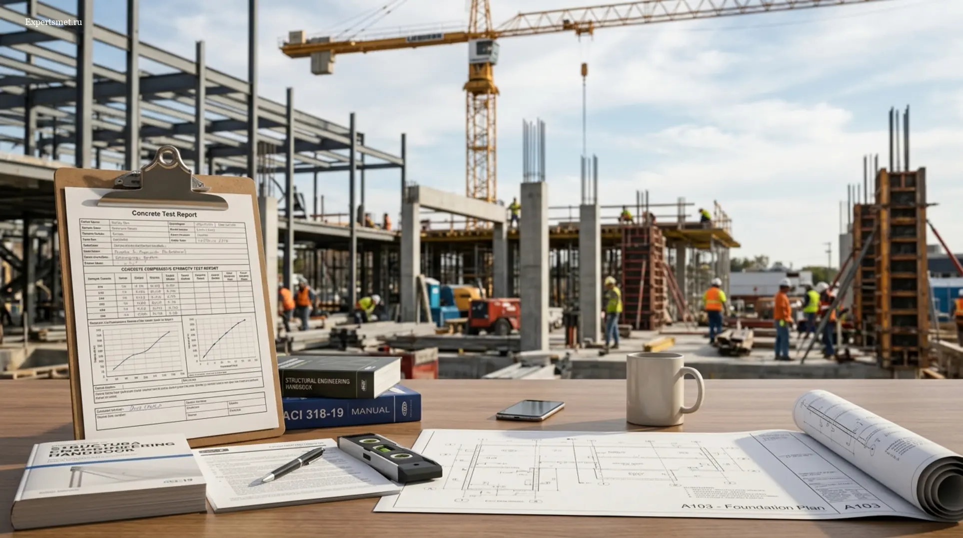 Входной контроль бетонной смеси на строительной площадке